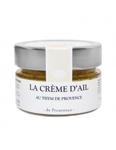 La crème d'ail au thym de Provence