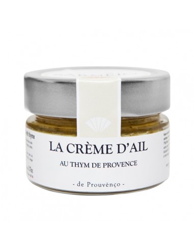 La crème d'ail au thym de Provence